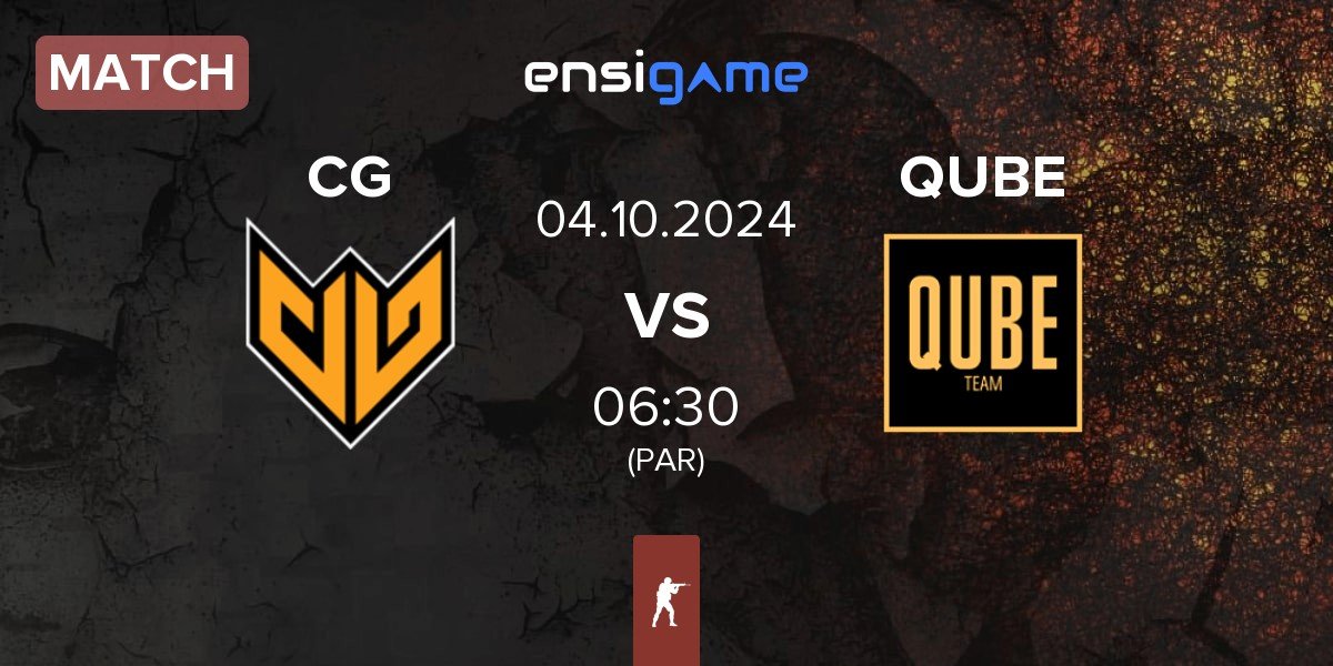 Match Clutch Gaming CG vs The QUBE Esports QUBE | 04.10