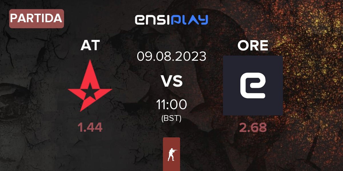 Partida Astralis Talent AT vs Oreshkins ORE | 09.08