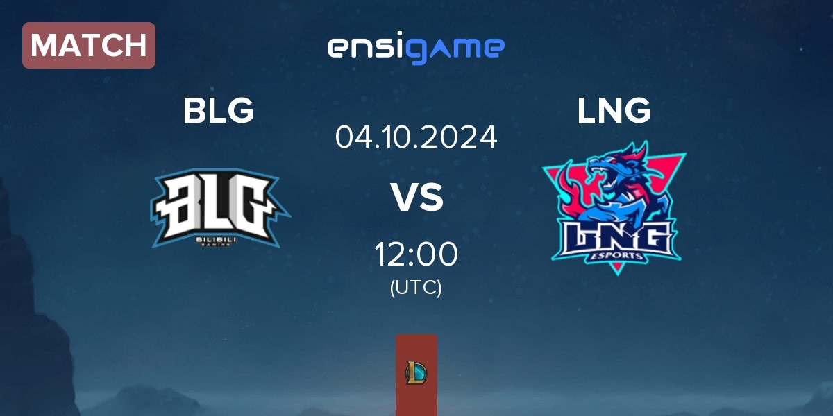 Match Bilibili Gaming BLG vs LNG Esports LNG | 04.10