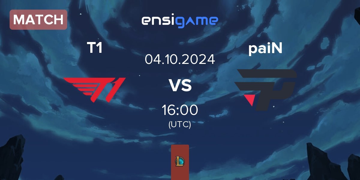 Match T1 vs paiN Gaming paiN | 04.10