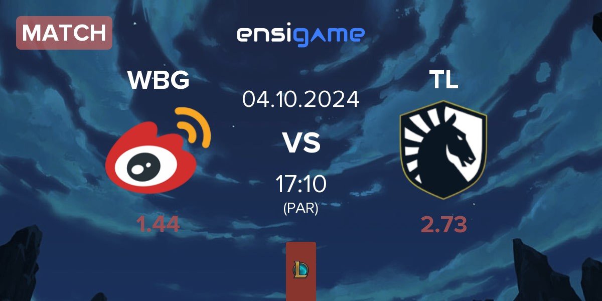 Match Weibo Gaming WBG vs Team Liquid TL | 04.10