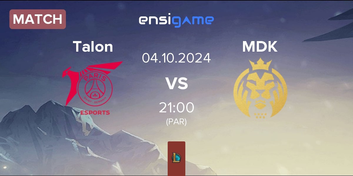 Match PSG Talon Talon vs MAD Lions KOI MDK | 04.10