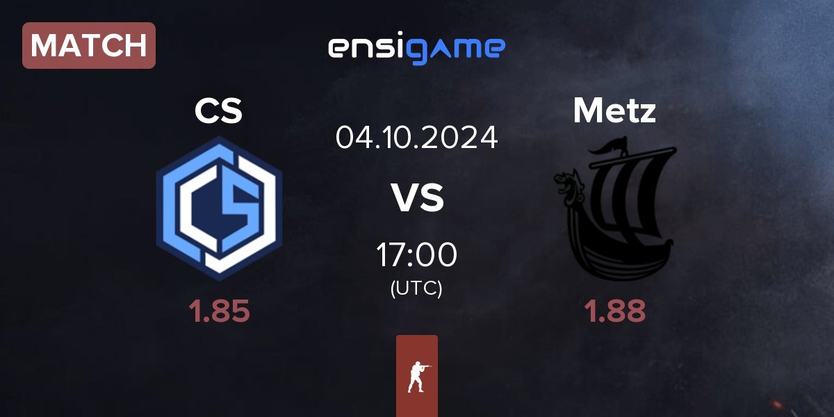 Match CYBERSHOKE Esports CS vs Metizport Metz | 04.10