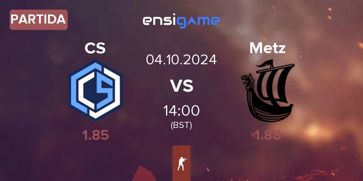 Partida CYBERSHOKE Esports CS vs Metizport Metz | 04.10