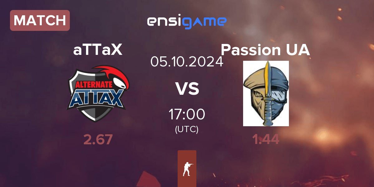 Match ALTERNATE aTTaX aTTaX vs Passion UA | 05.10