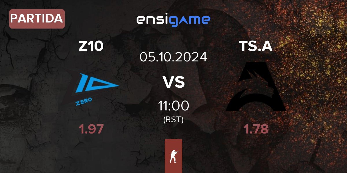 Partida Zero Tenacity Z10 vs Team Spirit Academy TS.A | 05.10