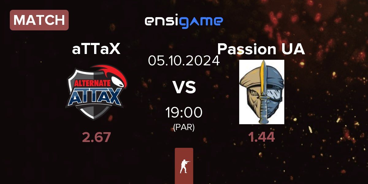 Match ALTERNATE aTTaX aTTaX vs Passion UA | 05.10