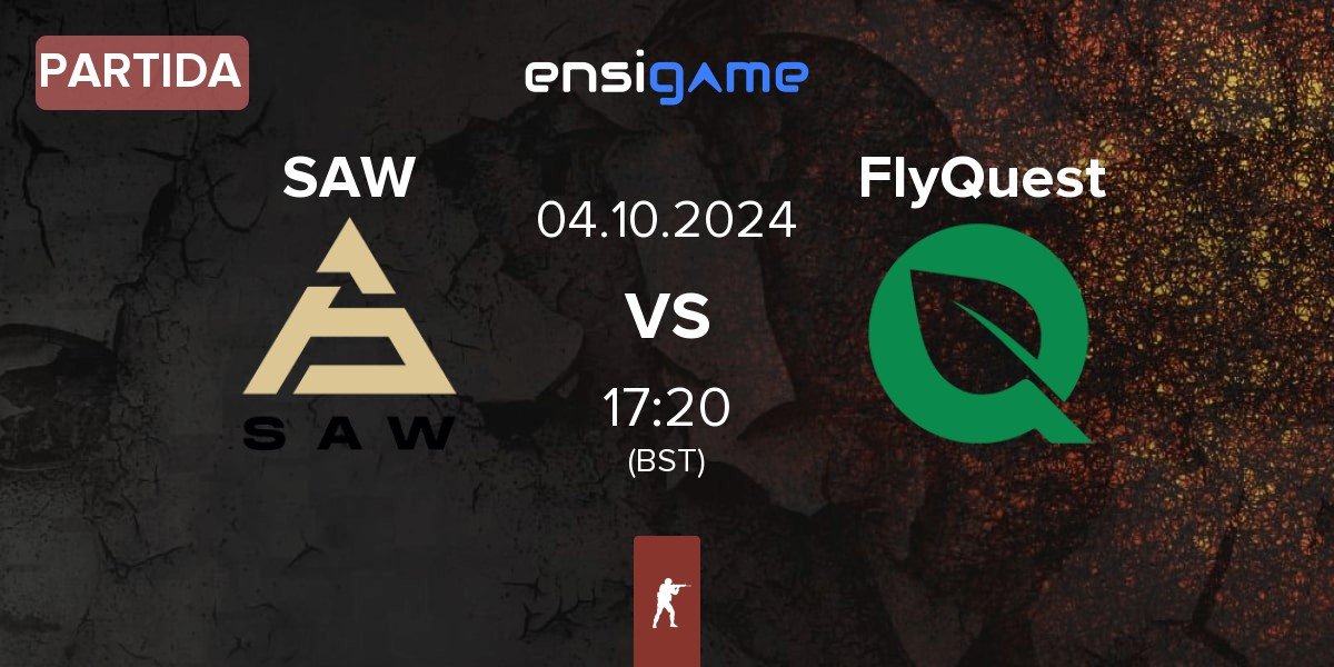 Partida SAW vs FlyQuest | 04.10