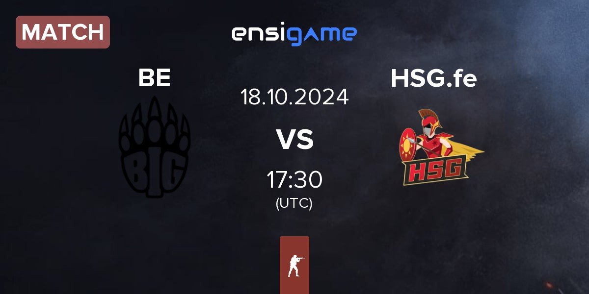 Match BIG EQUIPA BE vs HSG Fe HSG.fe | 18.10