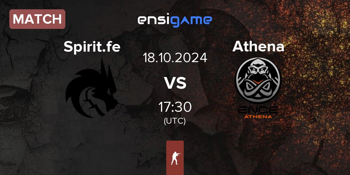 Match Team Spirit Female Spirit.fe vs ENCE Athena Athena | 18.10