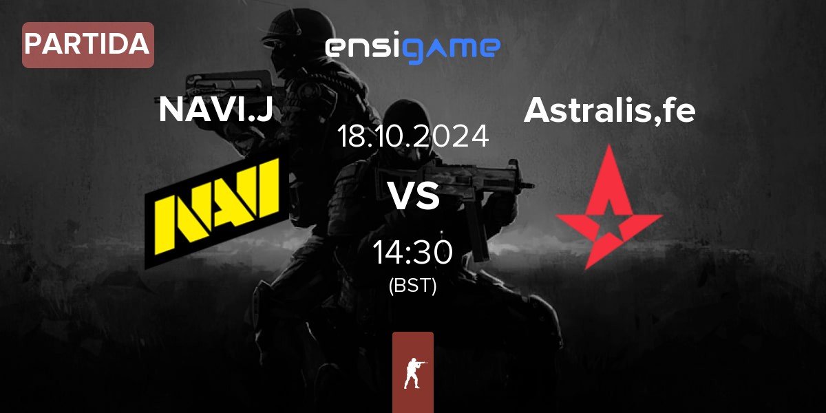 Partida NAVI Javelins NAVI.J vs Astralis Female Astralis,fe | 18.10