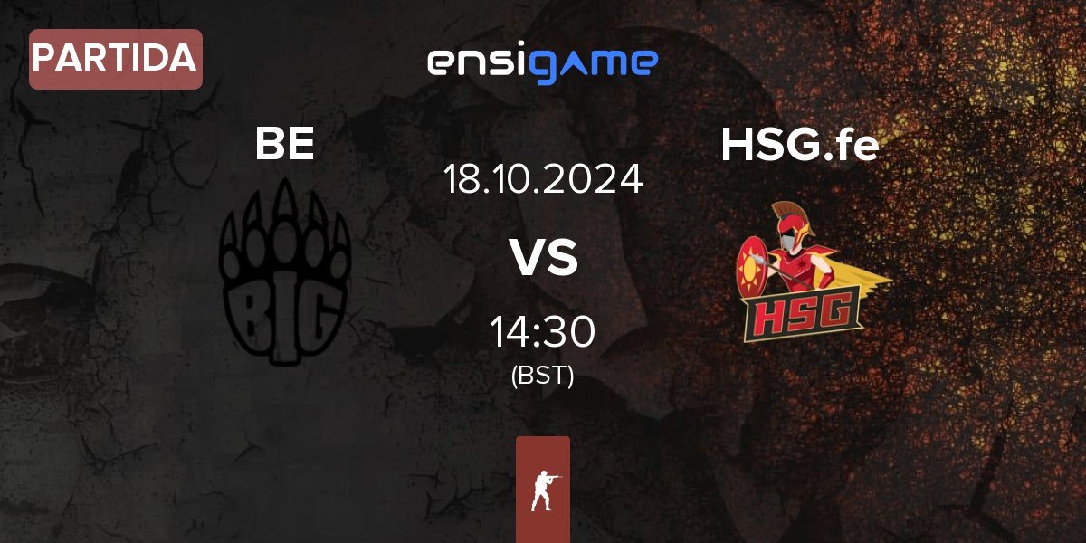 Partida BIG EQUIPA BE vs HSG Fe HSG.fe | 18.10