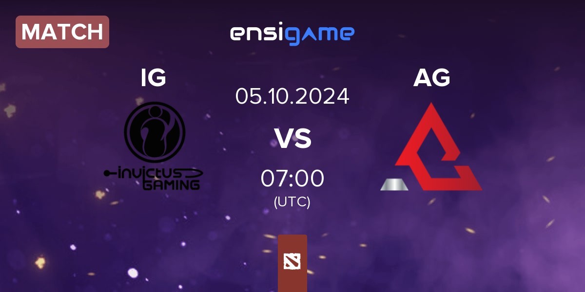 Match Invictus Gaming IG vs Apex Genesis AG | 05.10