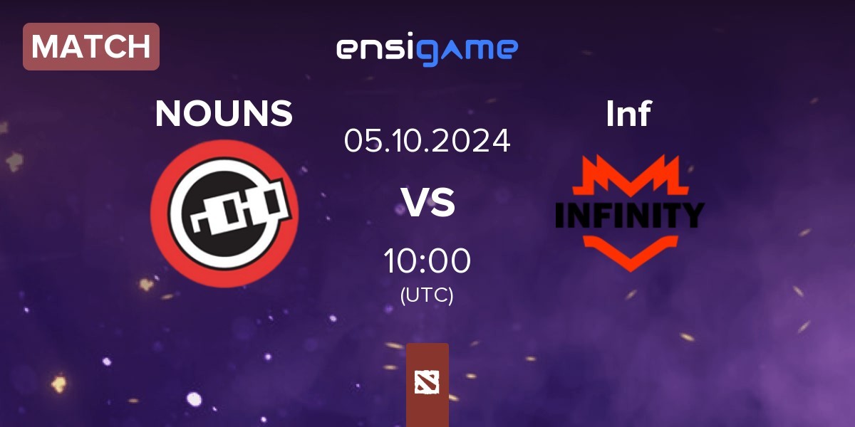 Match nouns NOUNS vs Infinity Inf | 05.10