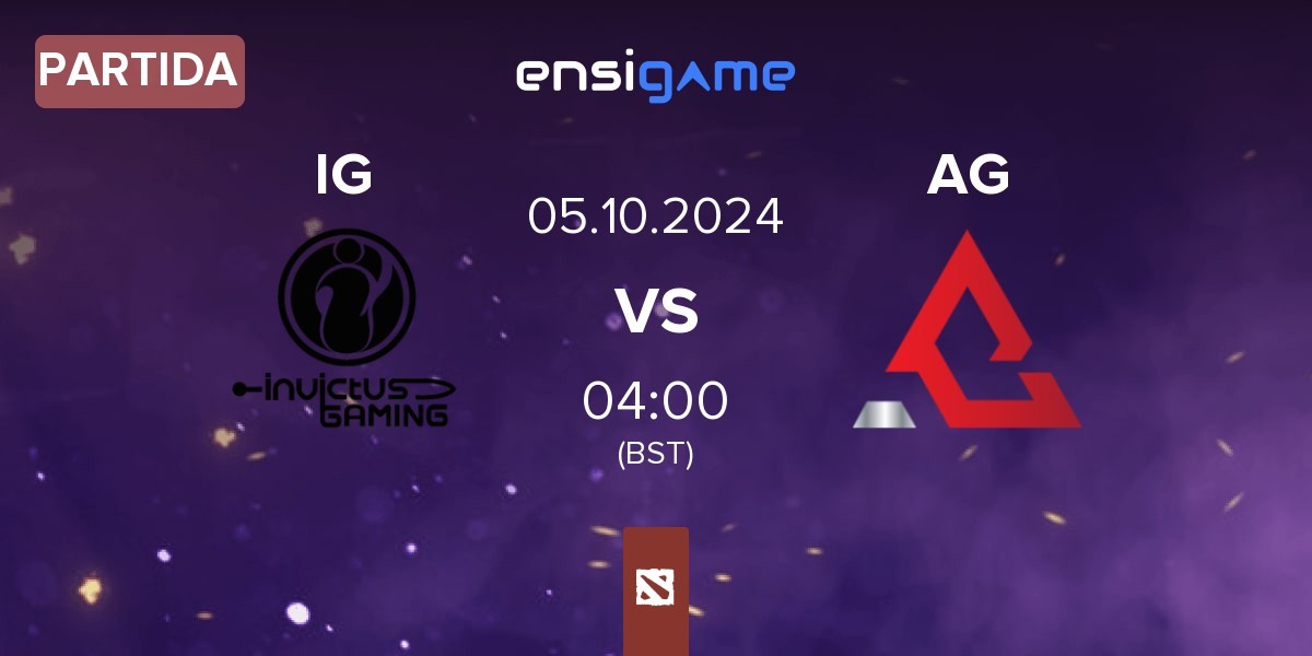 Partida Invictus Gaming IG vs Apex Genesis AG | 05.10