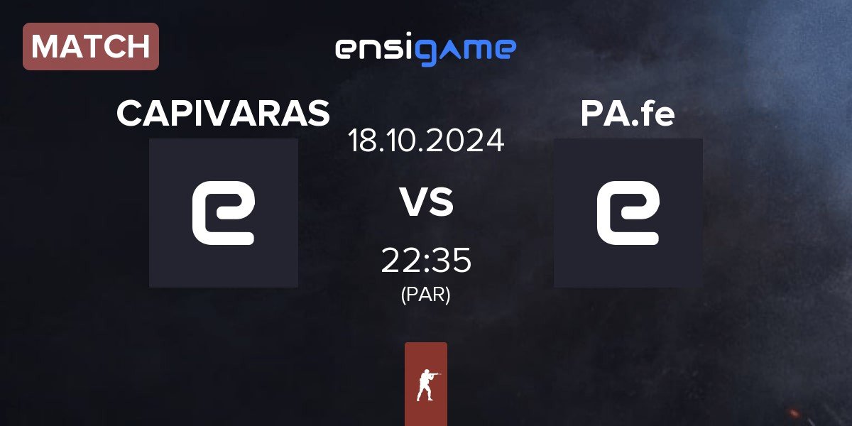 Match CAPIVARAS vs Peak Academy Female PA.fe | 18.10