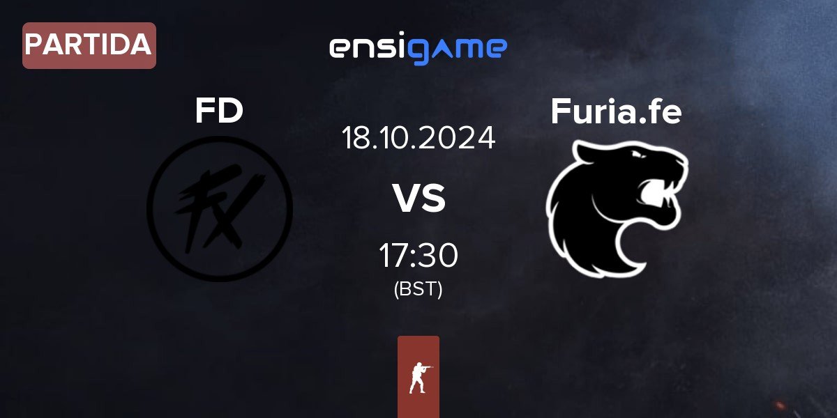 Partida Fluxo Demons FD vs FURIA Esports Female Furia.fe | 18.10