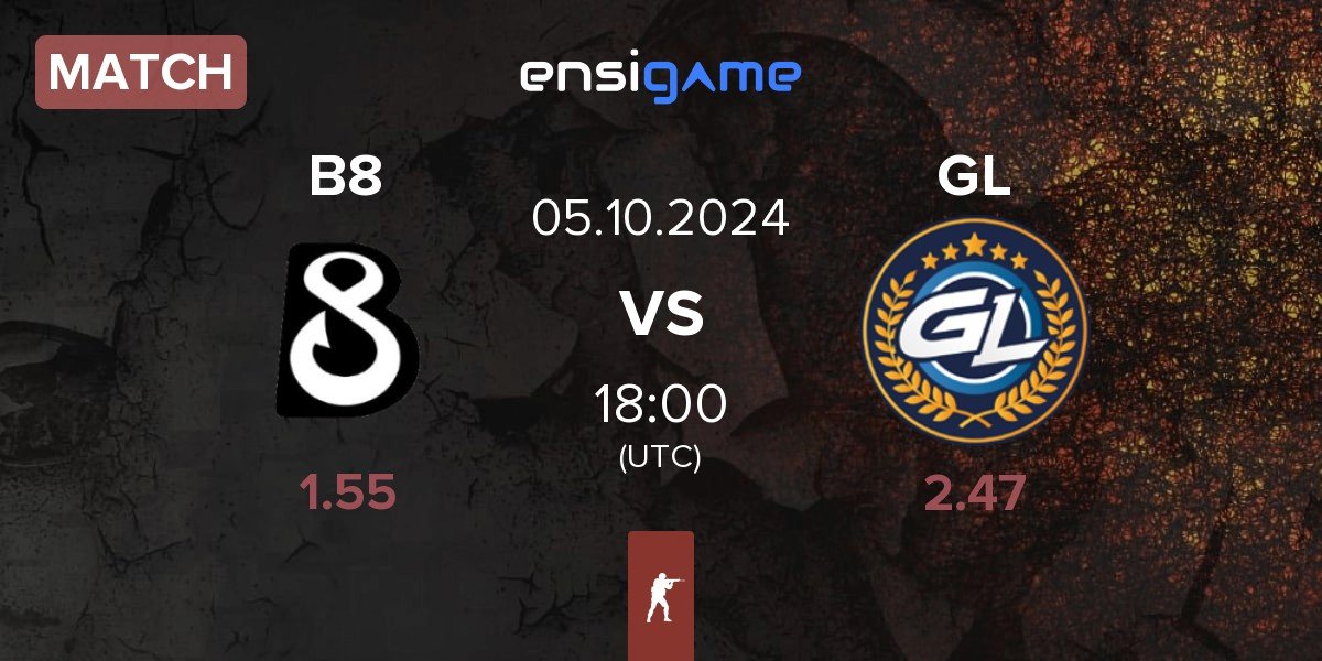 Match B8 vs GamerLegion GL | 05.10