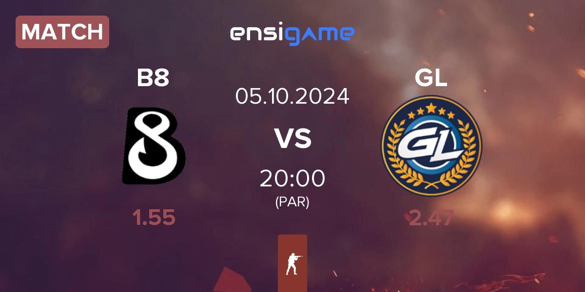 Match B8 vs GamerLegion GL | 05.10