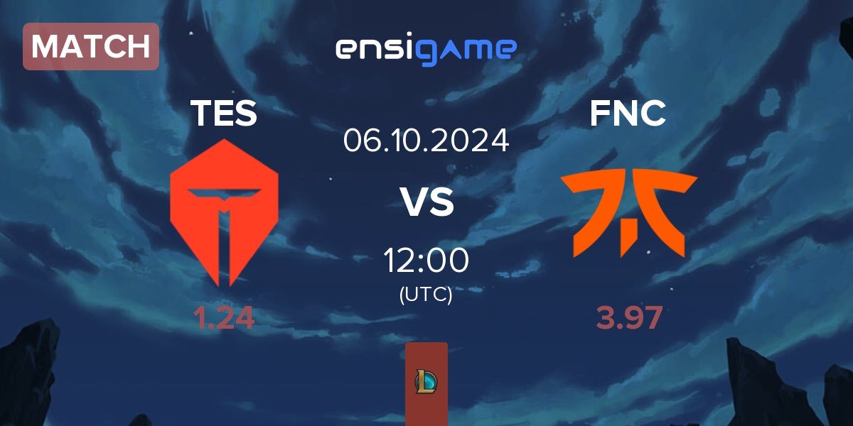 Match TOP Esports TES vs Fnatic FNC | 06.10