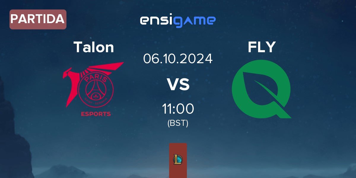 Partida PSG Talon Talon vs FlyQuest FLY | 06.10