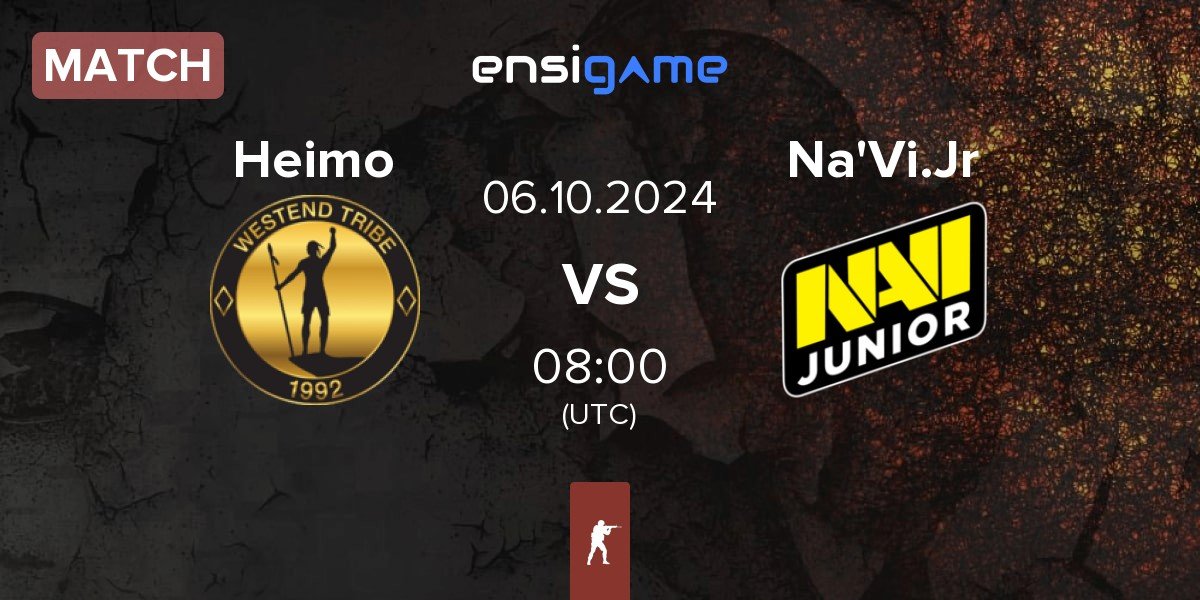 Match Heimo Esports Heimo vs Natus Vincere Junior Na'Vi.Jr | 06.10