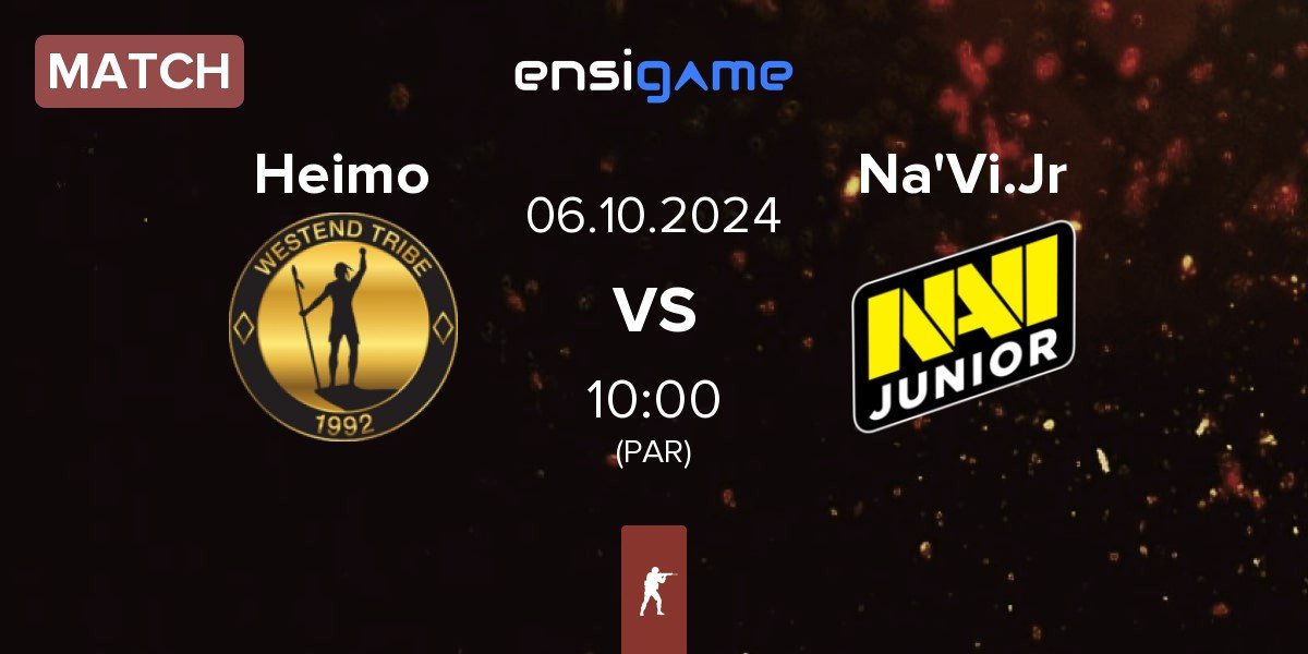 Match Heimo Esports Heimo vs Natus Vincere Junior Na'Vi.Jr | 06.10