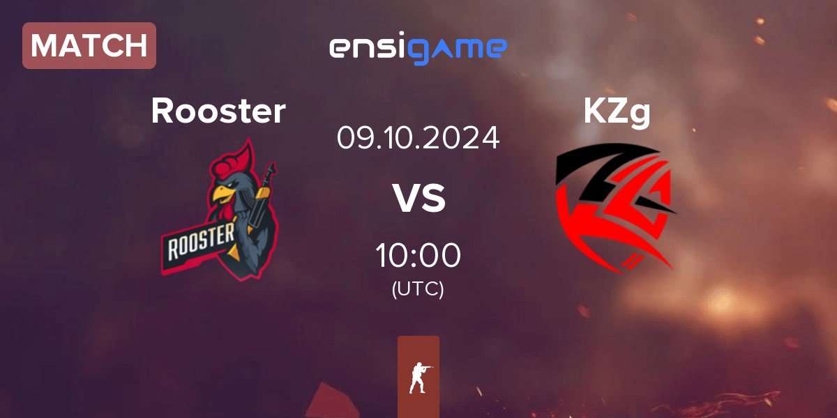 Match Rooster vs KZG KZg | 09.10