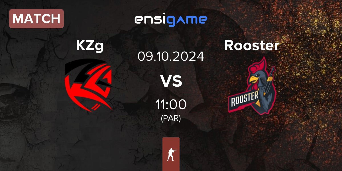 Match KZG KZg vs Rooster | 09.10