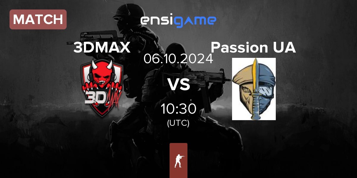 Match 3DMAX vs Passion UA | 06.10