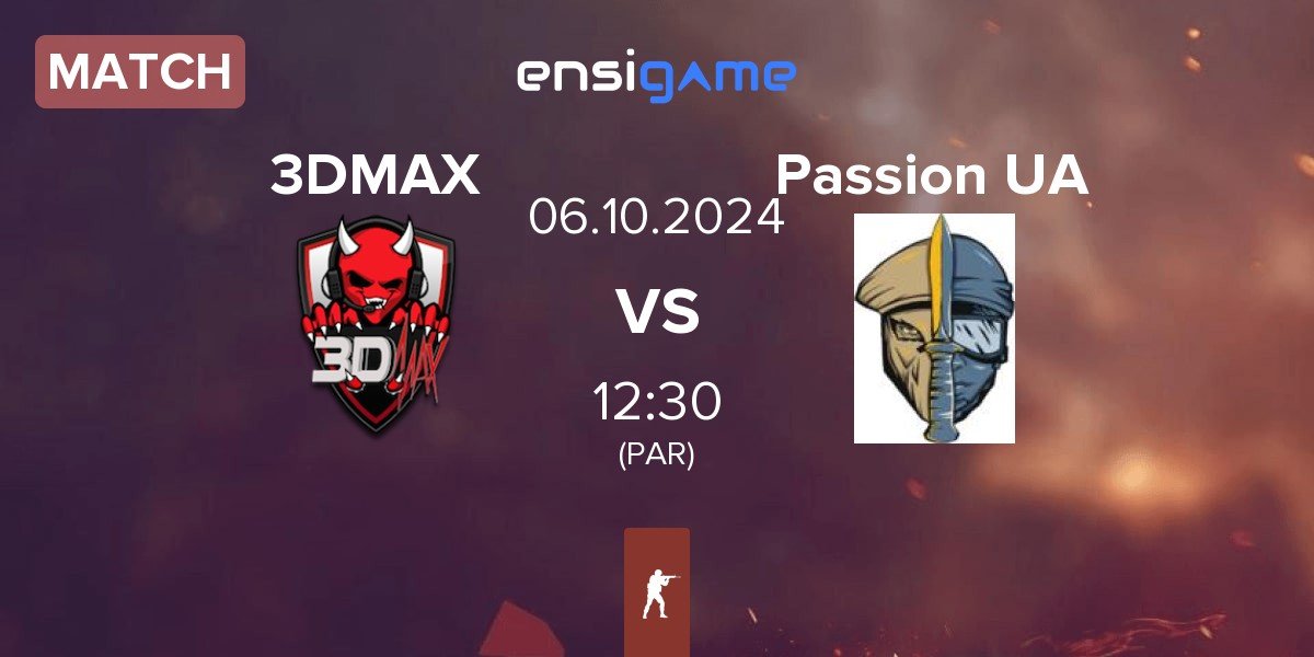 Match 3DMAX vs Passion UA | 06.10