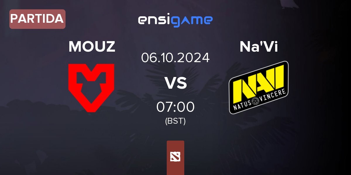 Partida MOUZ vs Natus Vincere Na'Vi | 06.10