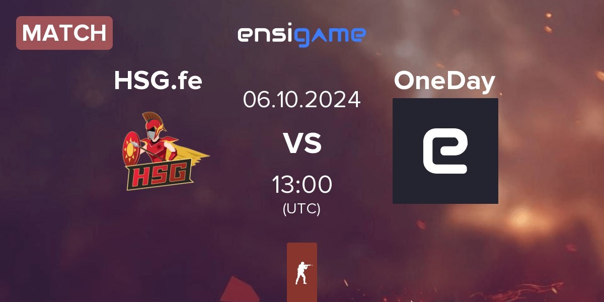 Match HSG Fe HSG.fe vs OneDay fe OneDay | 06.10