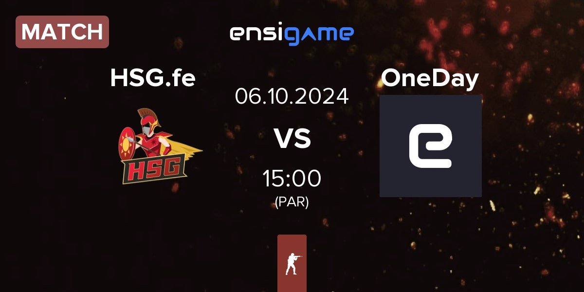 Match HSG Fe HSG.fe vs OneDay fe OneDay | 06.10