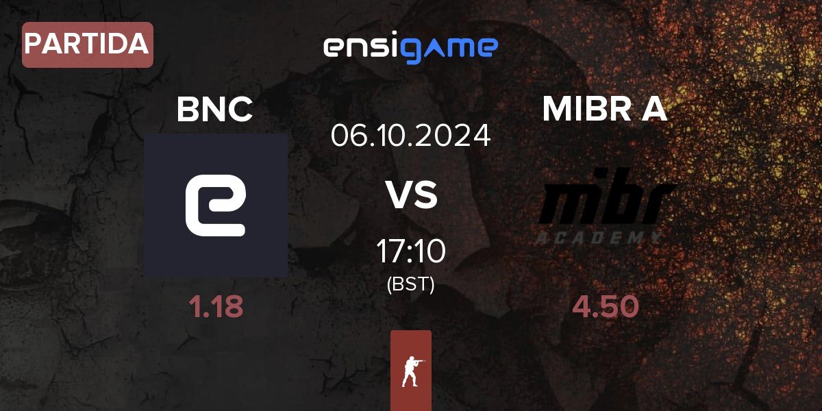 Partida Bad News Chickens BNC vs MIBR Academy MIBR A | 06.10