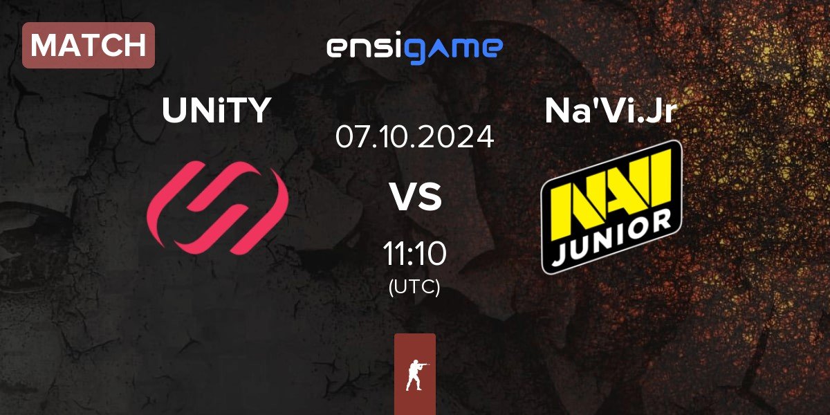 Match UNiTY vs Natus Vincere Junior Na'Vi.Jr | 07.10