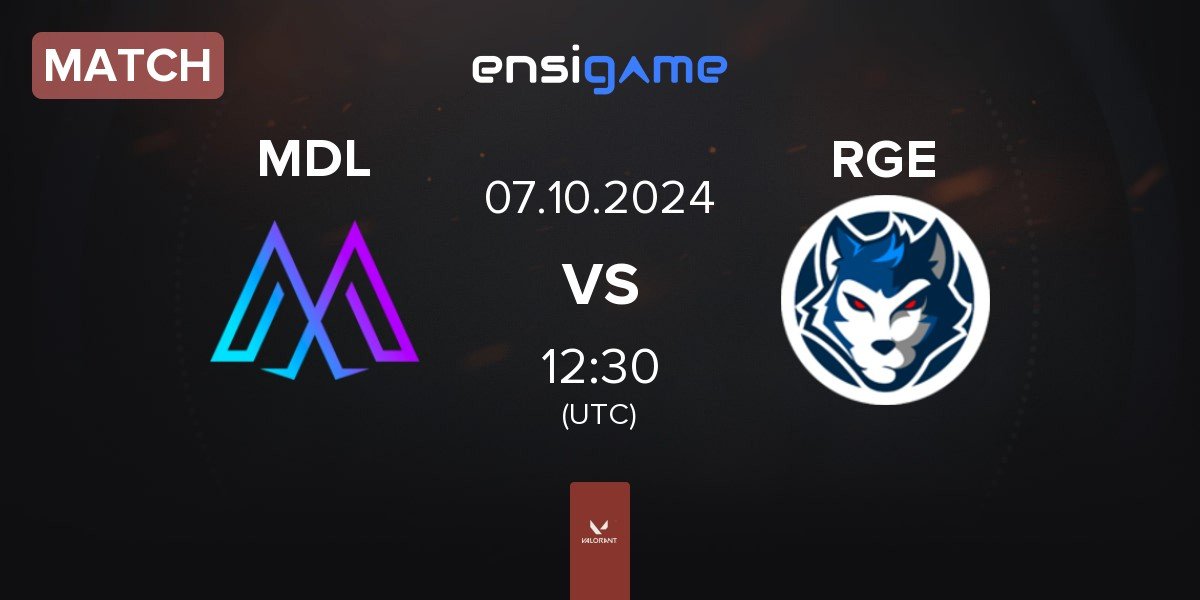 Match Medal Esports MDL vs Reckoning Esports RGE | 07.10