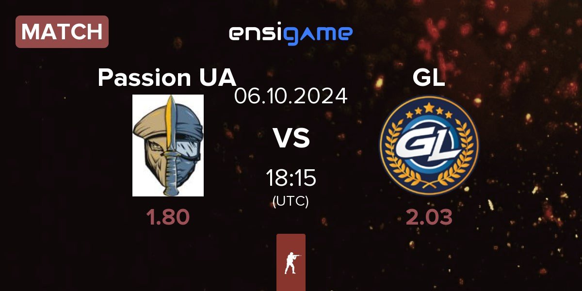 Match Passion UA vs GamerLegion GL | 06.10