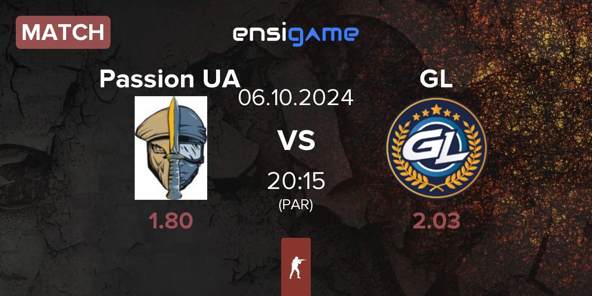 Match Passion UA vs GamerLegion GL | 06.10