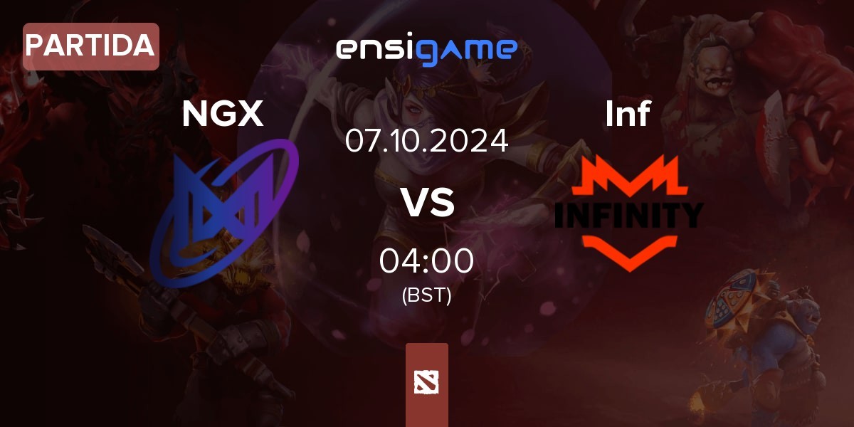 Partida Nigma Galaxy NGX vs Infinity Inf | 07.10