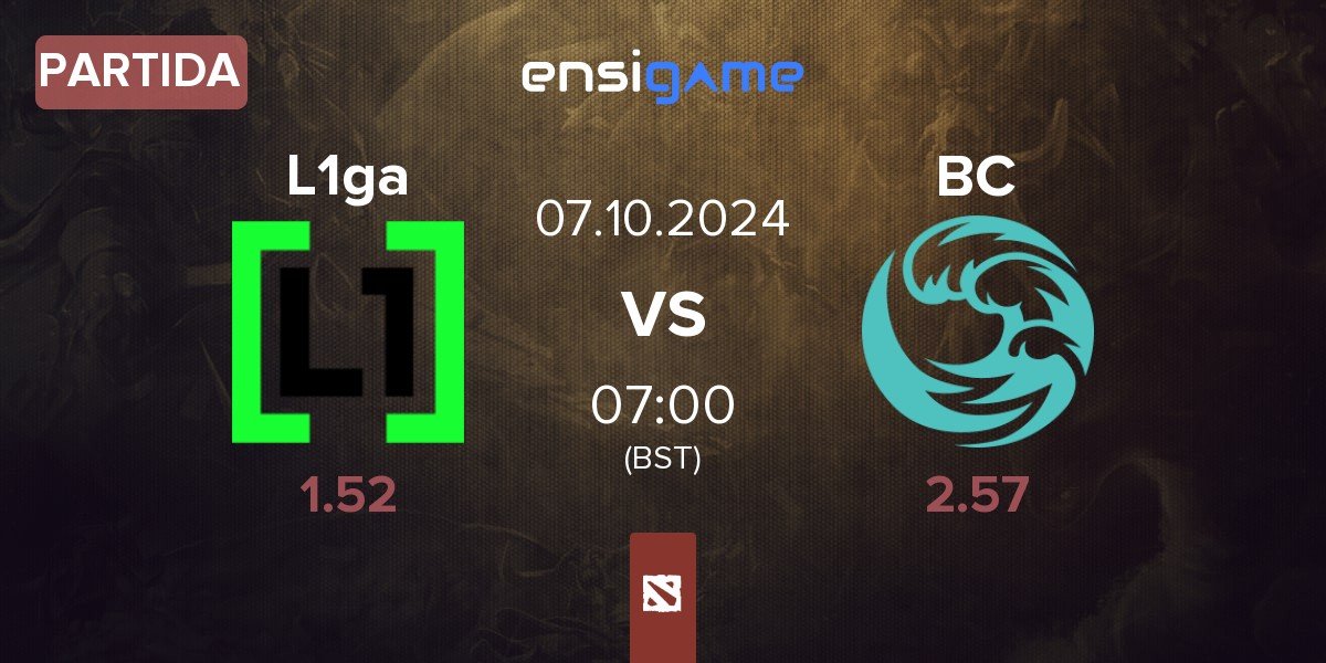 Partida L1ga Team L1ga vs beastcoast BC | 07.10