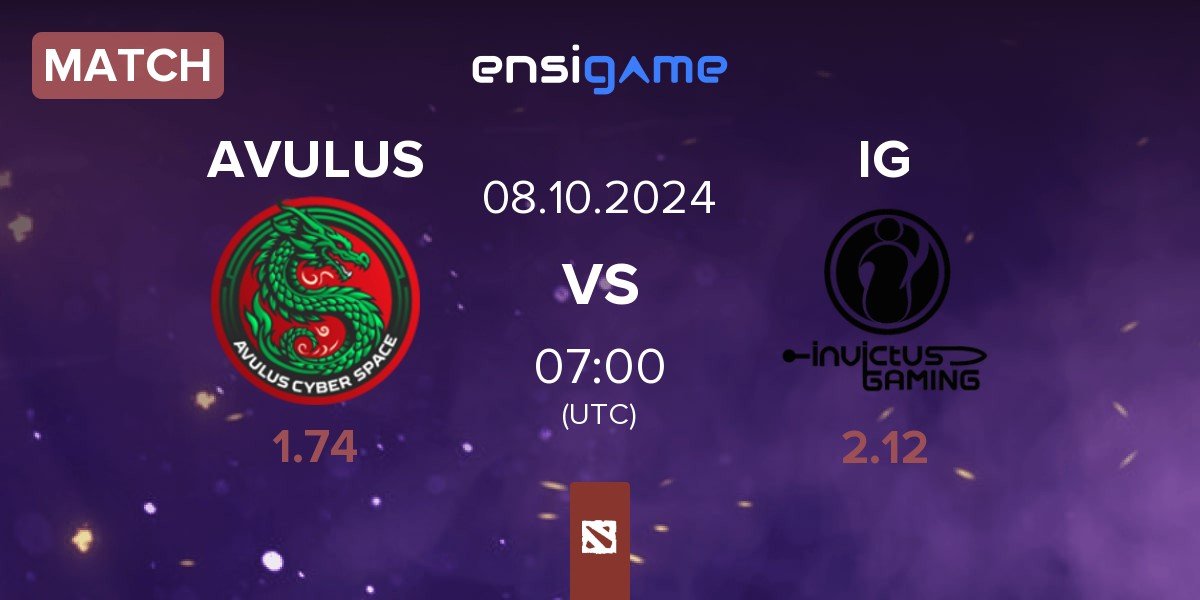 Match AVULUS vs Invictus Gaming IG | 08.10