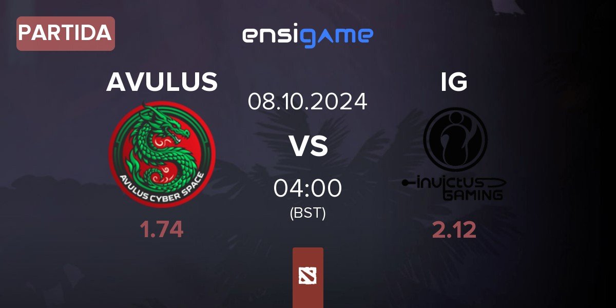 Partida AVULUS vs Invictus Gaming IG | 08.10