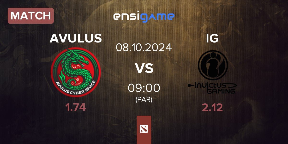 Match AVULUS vs Invictus Gaming IG | 08.10