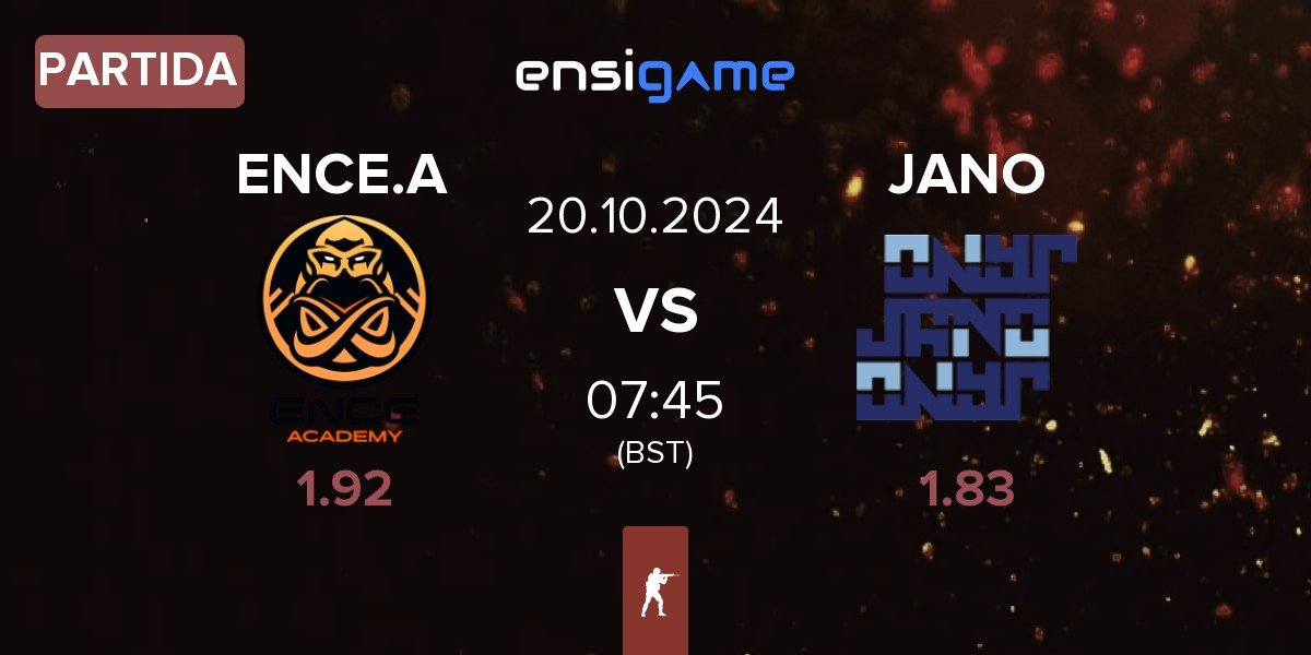 Partida ENCE Academy ENCE.A vs JANO Esports JANO | 20.10