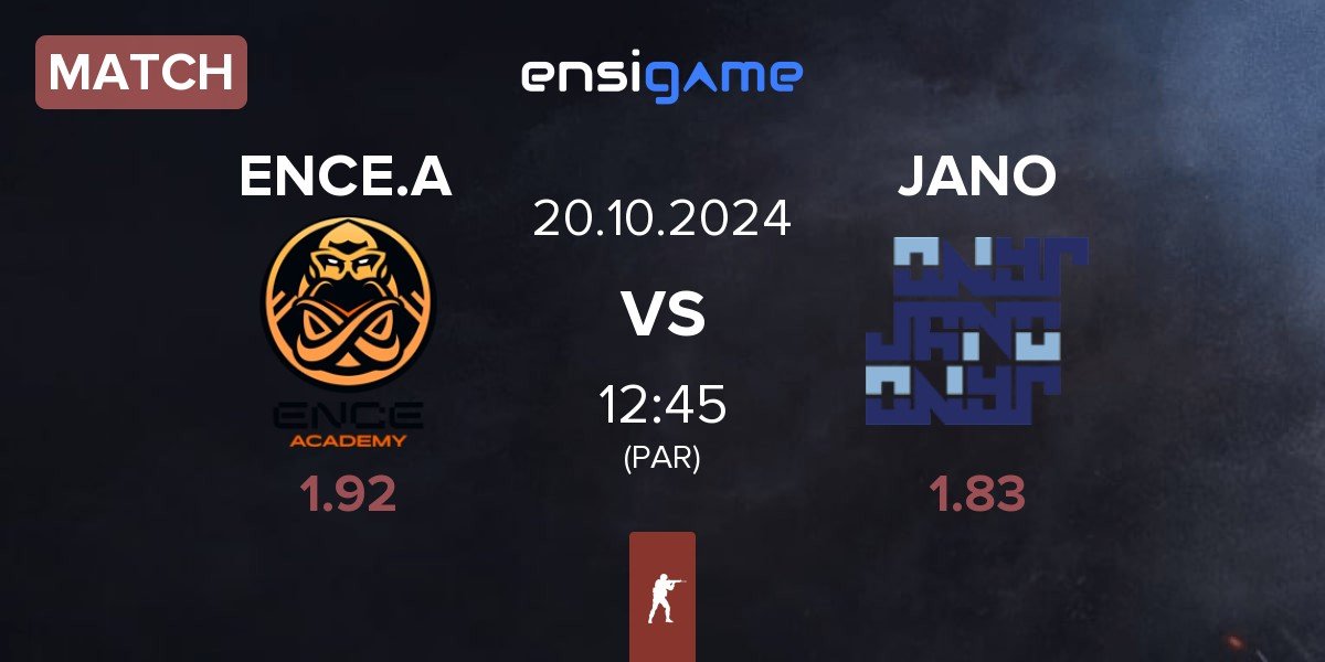 Match ENCE Academy ENCE.A vs JANO Esports JANO | 20.10