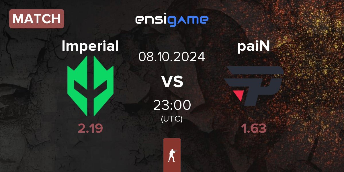 Match Imperial Esports Imperial vs paiN Gaming paiN | 08.10