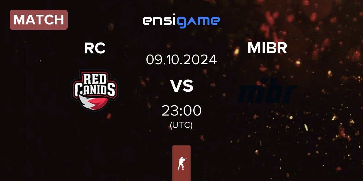 Match Red Canids RC vs Made in Brazil MIBR | 09.10