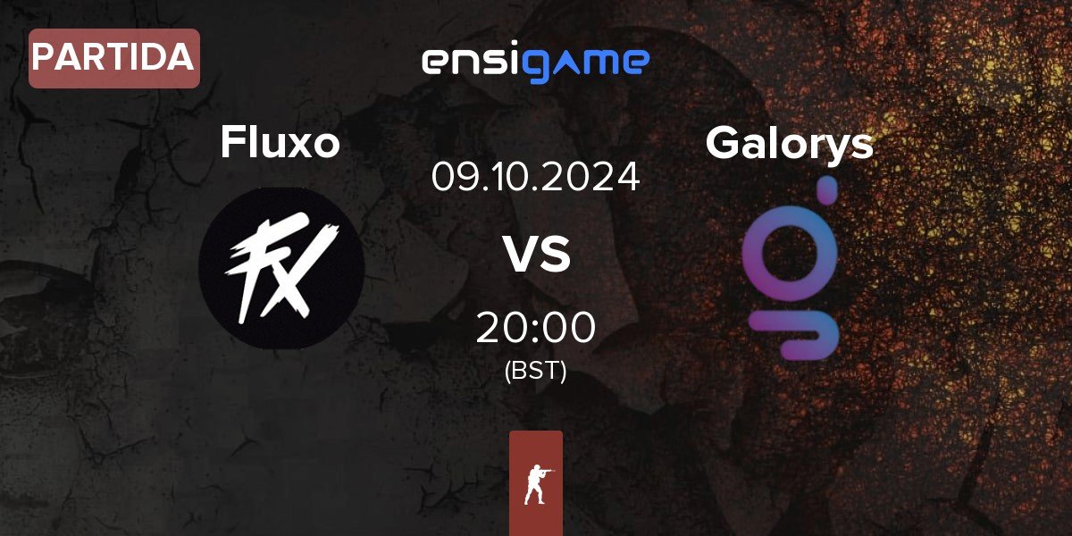 Partida Fluxo vs Galorys | 08.10