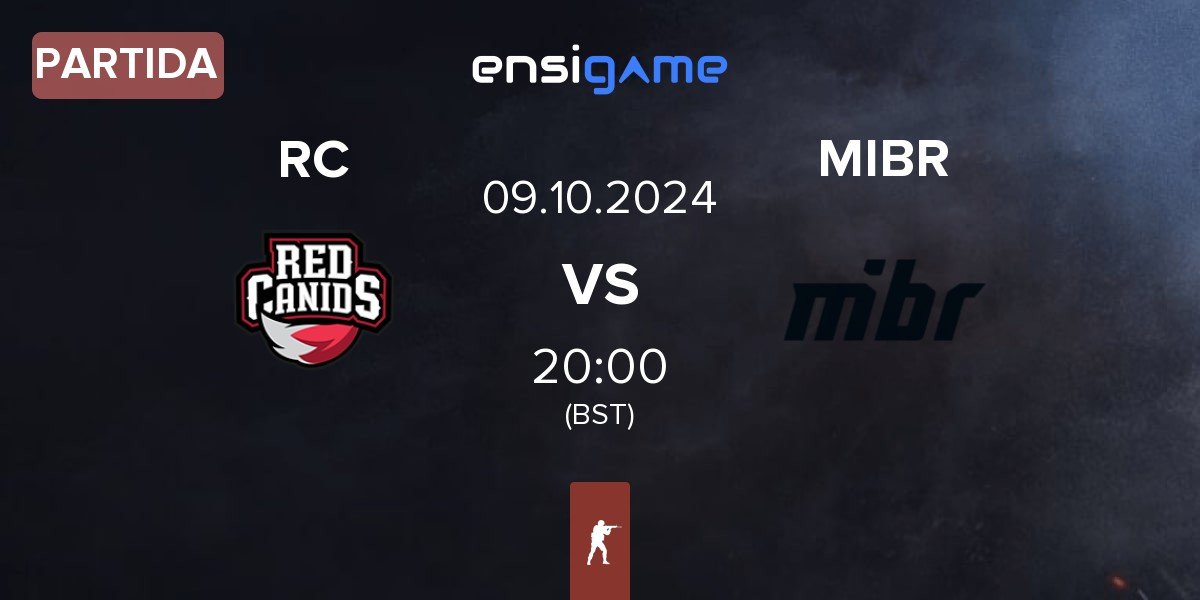 Partida Red Canids RC vs Made in Brazil MIBR | 09.10